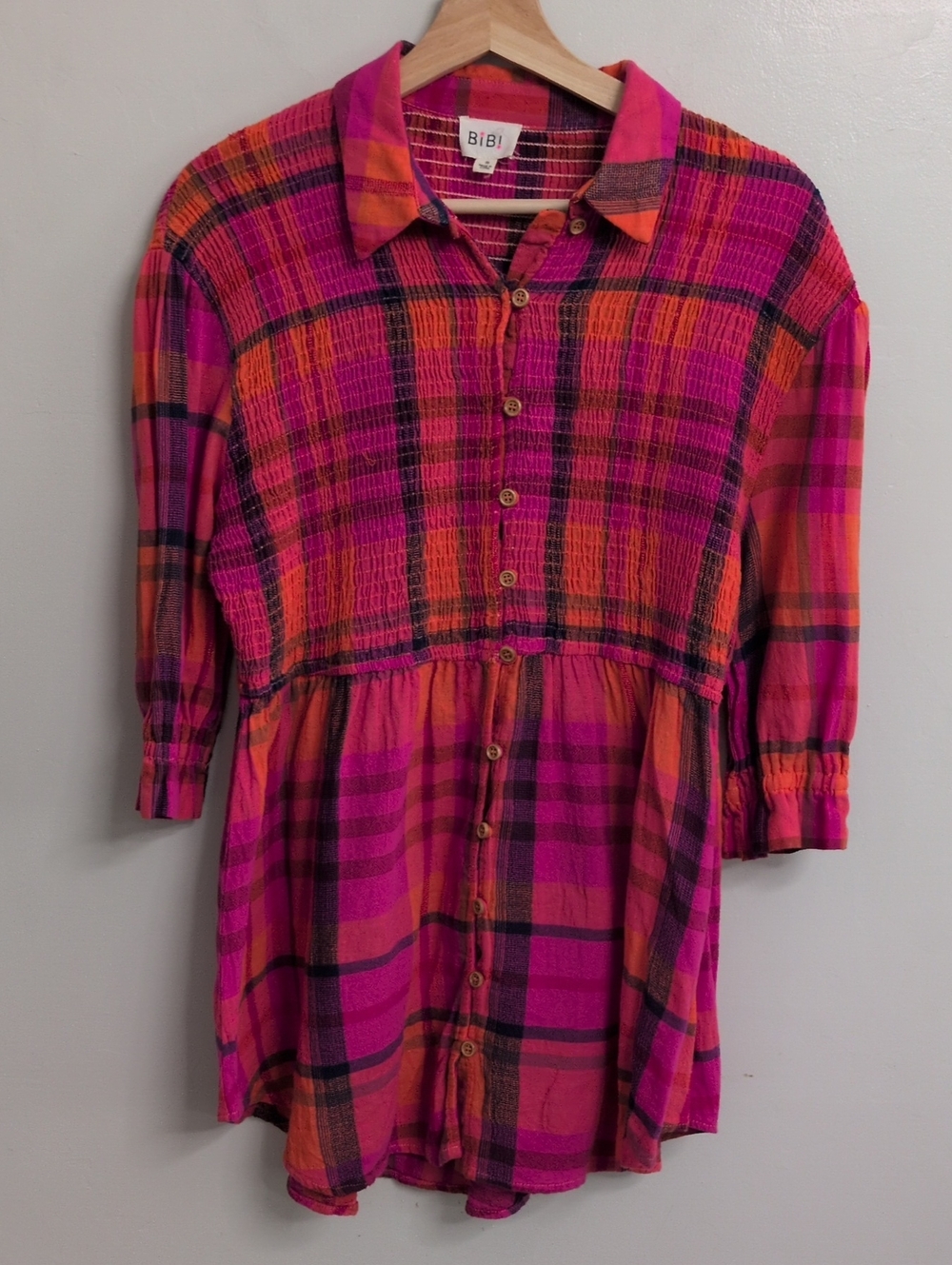 Bibi Plaid Tunic/Dress
